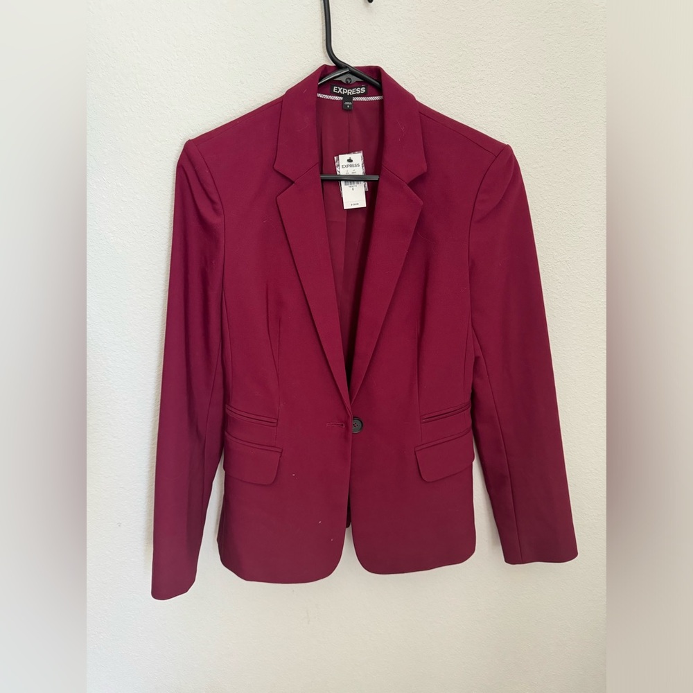 NEW! Express Maroon Blazer